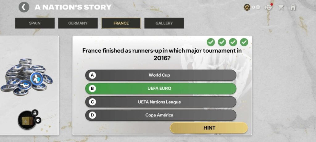 FC Mobile Nation’s Story France Guide 2026 🇫🇷 | All Answers, Rewards & Best Players - FC MOBILE 26 | FC Mobile Screenshot 20260518 070531 FC Mobile | FC Mobile