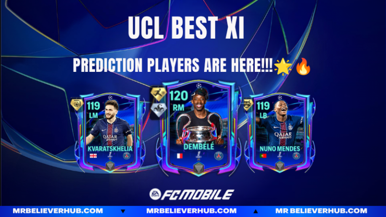 UCL Best XI Predictions are here!! - The Best Of the Bests?? - FC Mobile 26 | FC Mobile AK GAMER WEB TEMPLATE 35 | FC Mobile