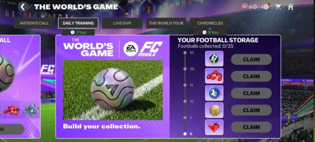 EA FC Mobile World's Game Stream Summary: All Rewards, Live OVR Players, Chronicles & More | FC Mobile IMG 4570 | FC Mobile