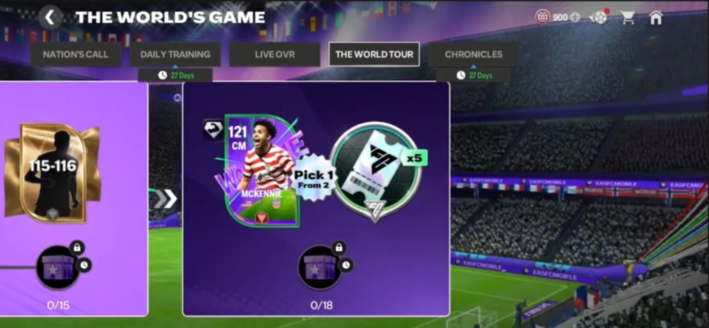 EA FC Mobile World's Game Stream Summary: All Rewards, Live OVR Players, Chronicles & More | FC Mobile IMG 4584 | FC Mobile