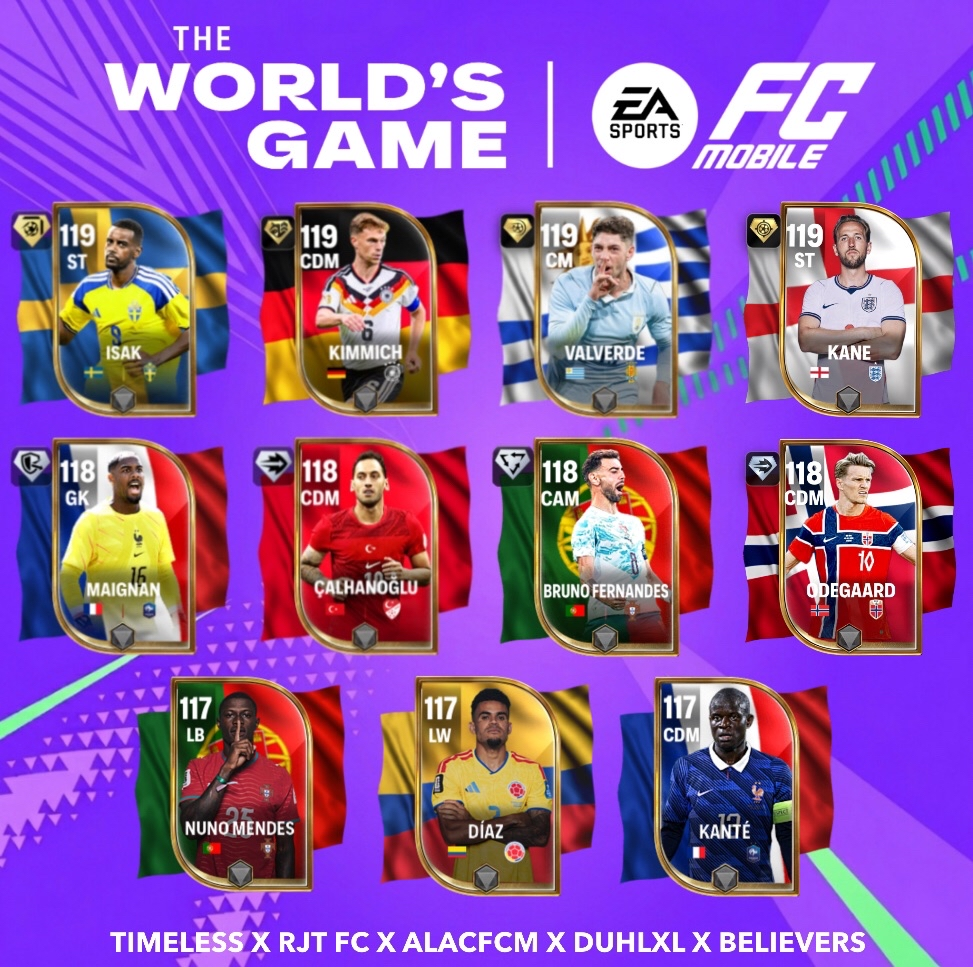 The World's Game Week 3 Players