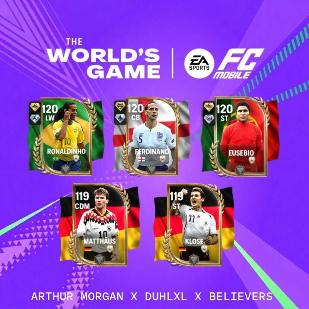 FC Mobile The World's Game Week 2 Players