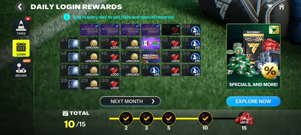 LATEST GEMS GUIDE IN The World Game EVENT - FC MOBILE 26 | FC Mobile image 12 | FC Mobile