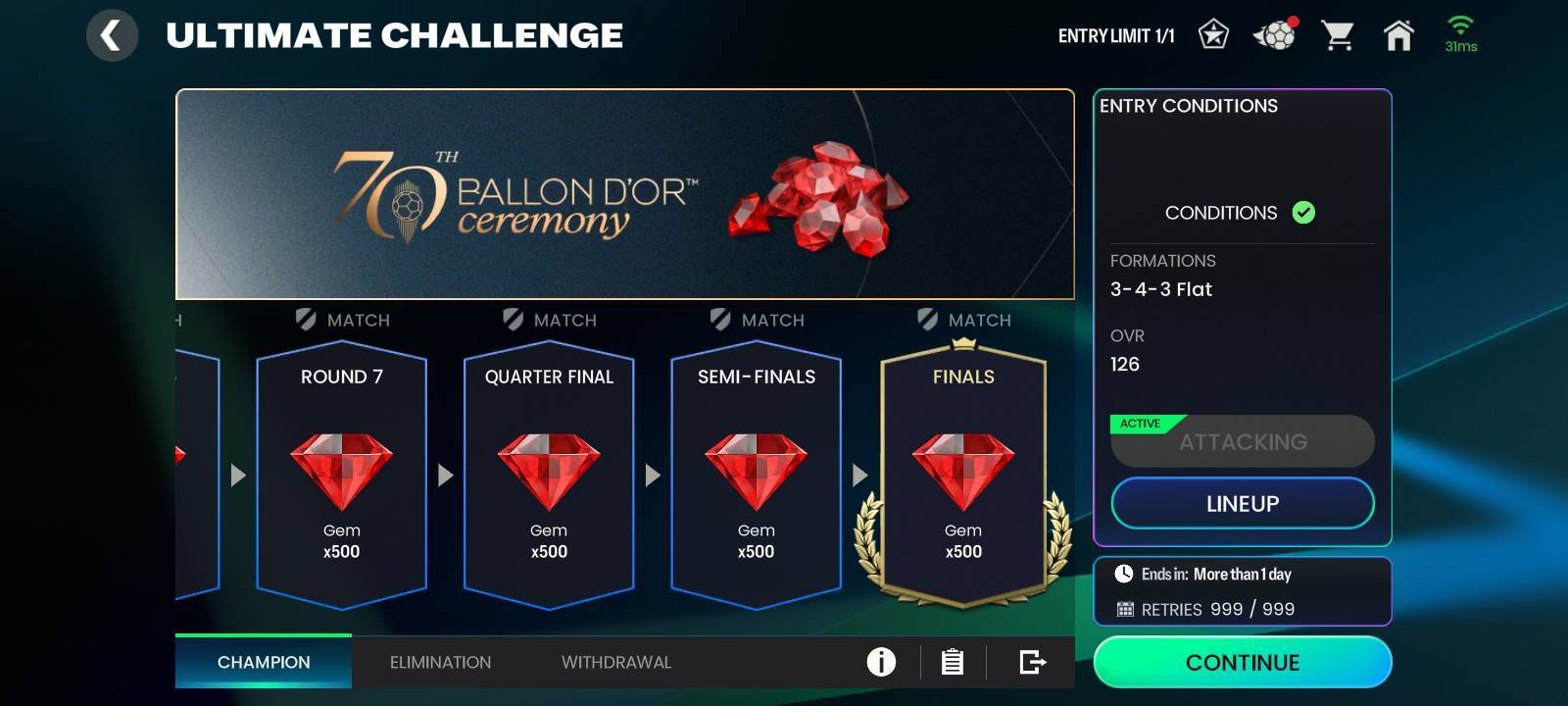 Store Draft Voucher Pack 2000 Gems