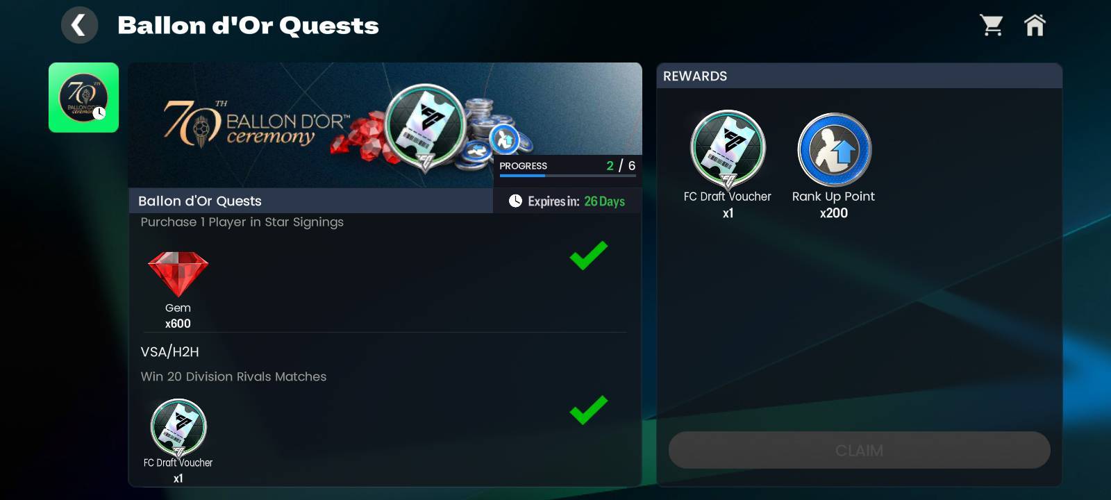 League Point Exchange 10000 Points for Draft Voucher