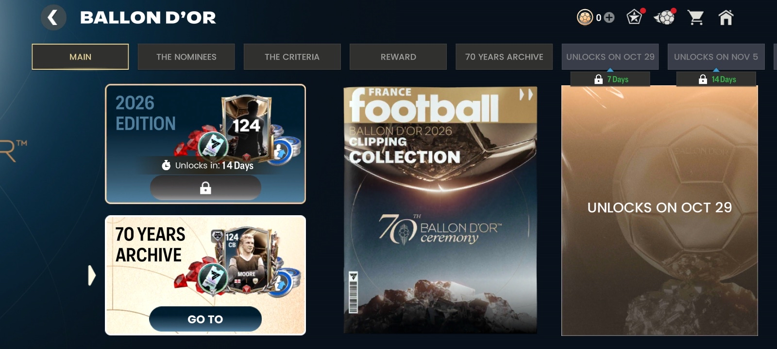 Ballon d Or 2026 Magazine Progression
